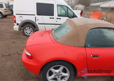 1997 BMW Z3 2.8L Roadster z USA, uszkodzony, nr VIN 4USCJ3325VLC03560